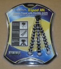 New Sealed Ultra Tripod ML Camera Tripod w/ Flexible Joints