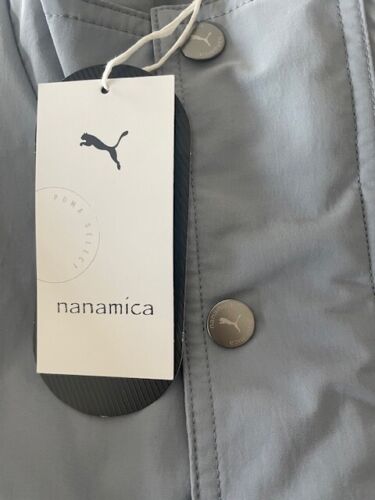 Men's PUMA X NANAMICA NWT Woven Full Zip Cordura Coat Jacket:539851-Gray-Size XL - Picture 2 of 11