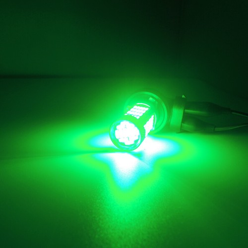 2pcs Bright Green H11 H8 Car Truck Pickup Driving Fog Lights 92-SMD LED Bulbs - Picture 6 of 9