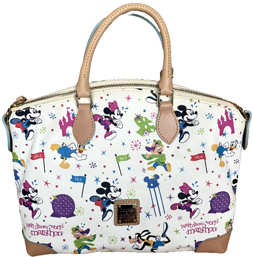 Disney World Dooney & Bourke 2015 Marathon Satchel Crossbody Purse