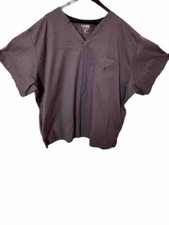 Landau Scrub Top Men Gray, Size 5XL