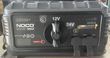 NOCO Company GB500+ Boost Max 6250A 12V/24V UltraSafe Lithium Jump Starter
