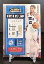 2020-21 Panini Contenders #70 Tobias Harris First Round Ticket #/149