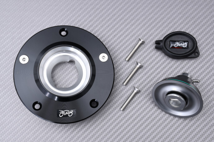 Bouchon essence bloqué solution trappe rapide titane Suzuki Gladius 650 SFV - 2