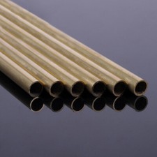 Brass Tube Pipe Tubing Round Outer 2mm/3mm/6mm/8mm Long 200mm or 300mm Wall 1mm
