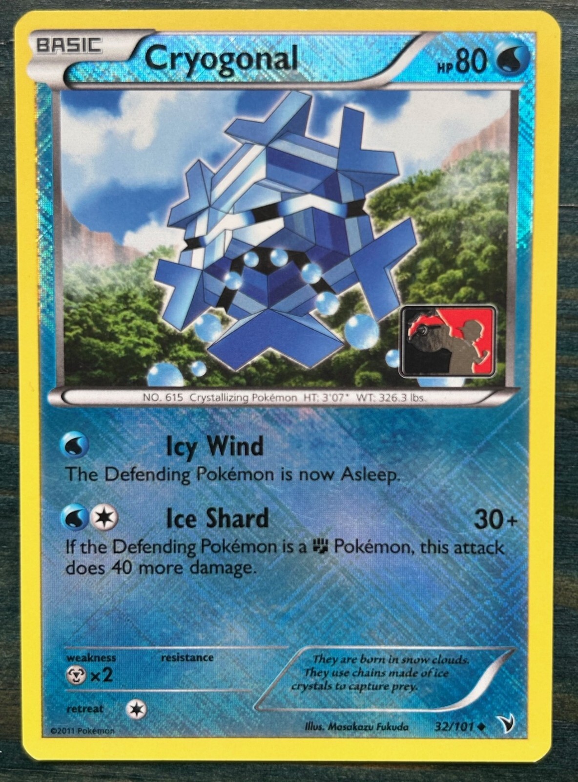 Pokémon TCG | Cryogonal 32/101 | Noble Victories | League Promo | NM