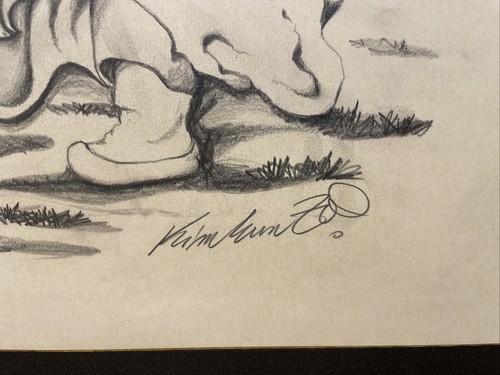 Kim Lum Fo original art pencil on paper by KimLumFo - Picture 3 of 8