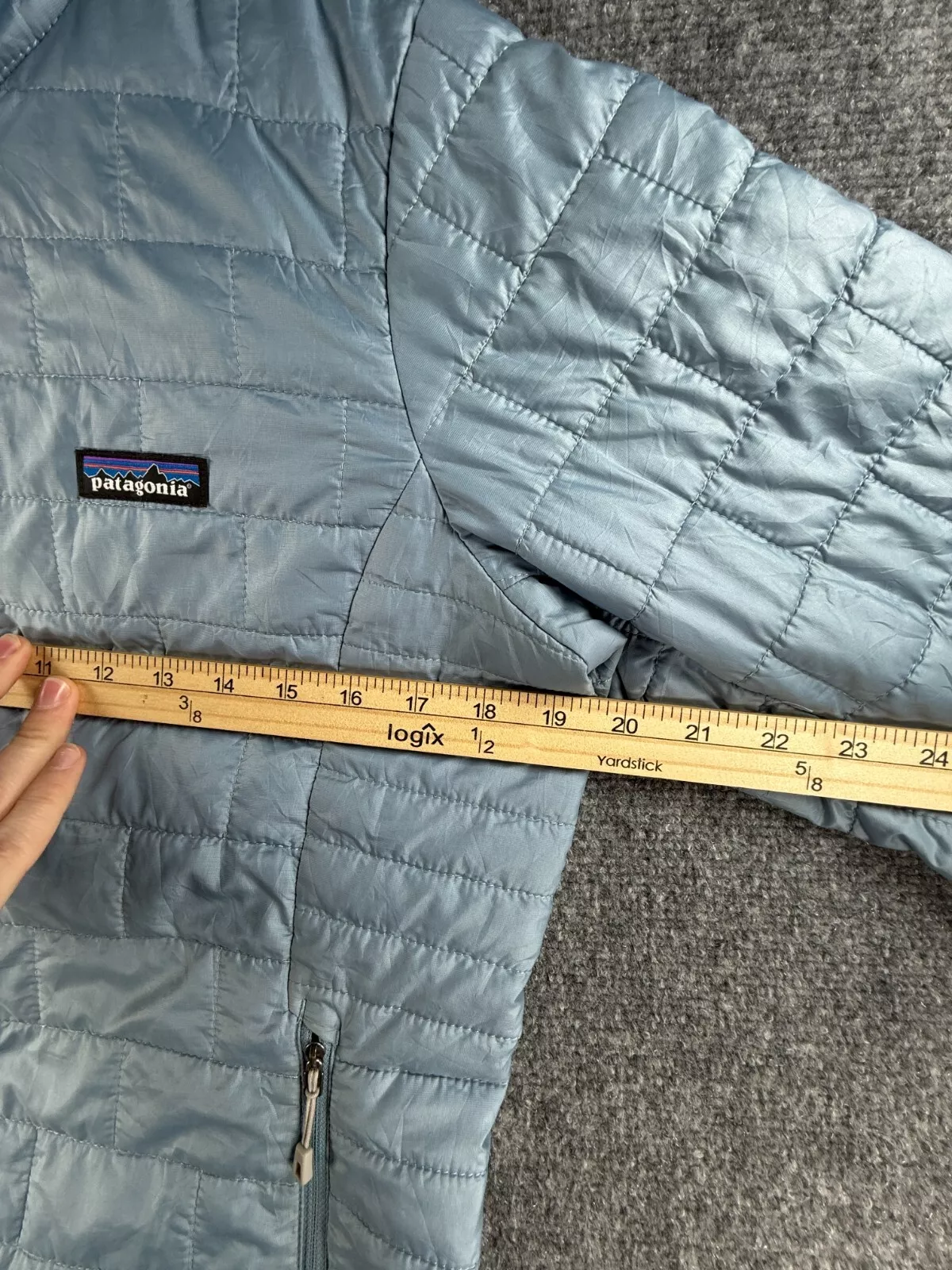 patagonia full zip puffer lightweight primaloft adult jacket