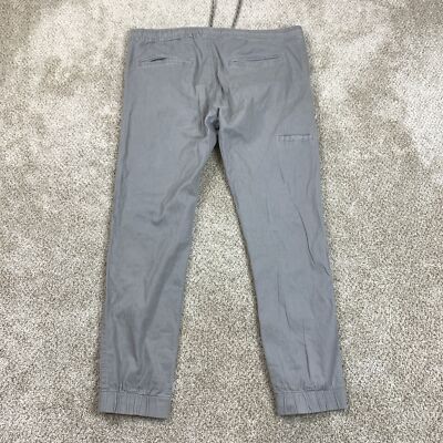 Hype Stretch Jogger Pants Men's XL Gray Elastic Waist Casual Comfortable |  eBay