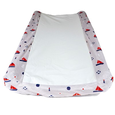 nautical changing pad cover