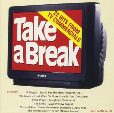 Take a Break - 22 Hits from TV Commercials CD (1996) Amazing Value Free P&P