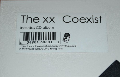 The XX - Coexist - 2012 EU Vinyl LP + CD - Comes In A PVC Wallet - Picture 2 of 4