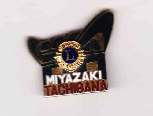 LIONS CLUB INTERNATIONAL--MIYAZAKI TACHIBANA PIN - Picture 1 of 2