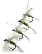 Trout Fly Fishing DRY Flies BWO  BARBED or BARBLESS 12,14,16 1st class post