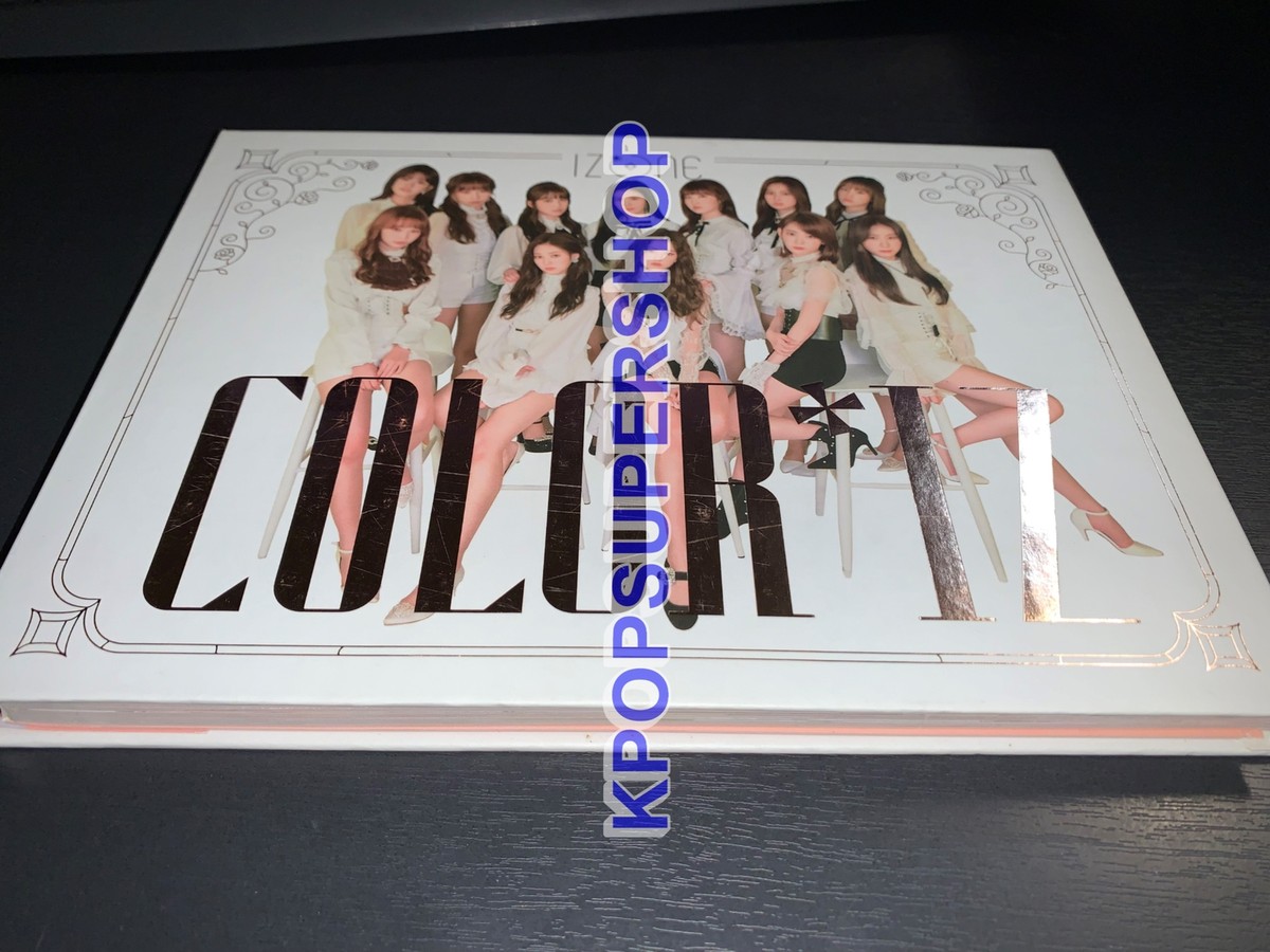 IZ*ONE 1st Mini Album Color*IZ CD Minju + Unit Photocards Rare