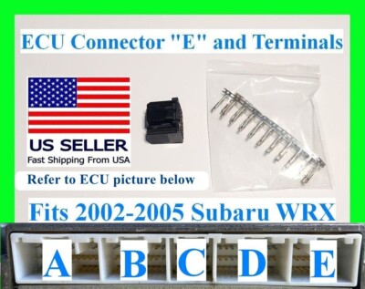 fit RX8 S1, WRX 2.0 2002-05 ECU E Connector Terminal Plug Turbo ECM Computer Pin