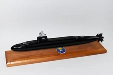 USS Lewis and Clark SSBN-644 Submarine Model (Black Hull)