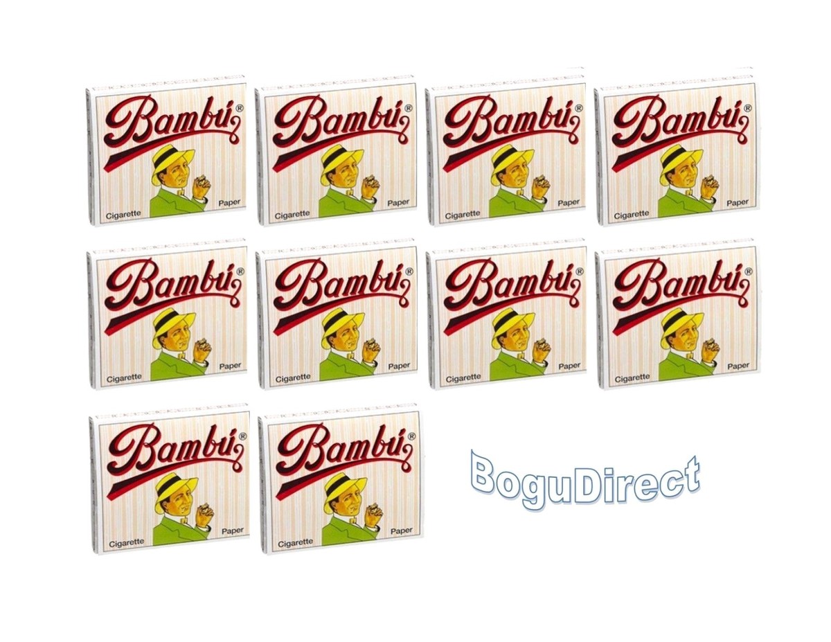 Bambu Regular 1-1/4" Rolling Paper, Pack of 10 Booklets | eBay