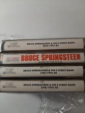 Bruce Springsteen Cassette Tapes Lot Of 4 Born In The USA  Live 1975-85 1-6