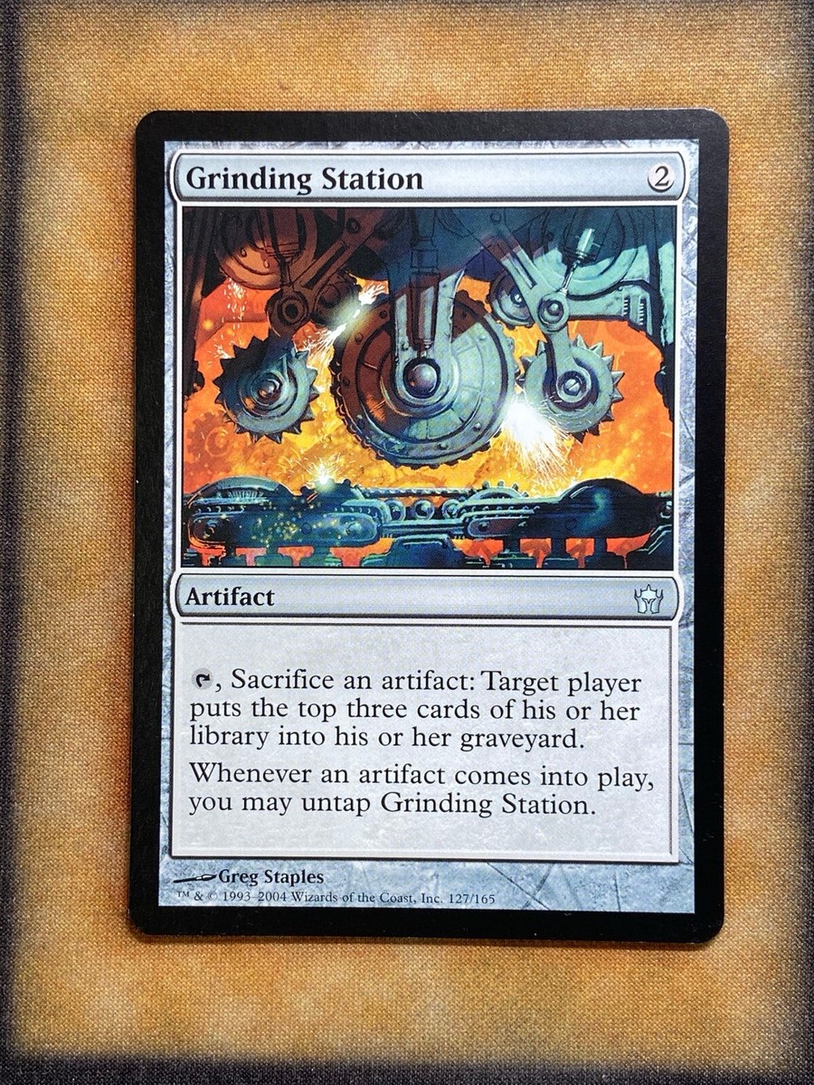 MTG 研磨基地/Grinding Station 5DN 英語版4枚 MTG 5DN Foil 研磨基地/Grinding Station 英語｜Yahoo!フリマ（旧
