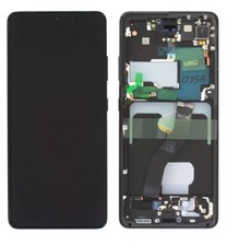 GENUINE SAMSUNG GALAXY S21 ULTRA 5G G998B BLACK LCD SERVICE PACK SCREEN DISPLAY