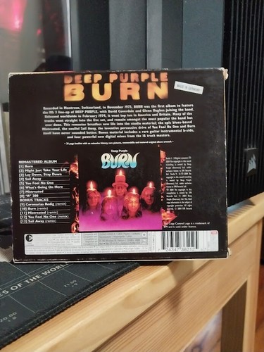 Deep Purple - Burn CD - 30th Anniversary Edition Remastered, Free Shipping - Picture 2 of 2