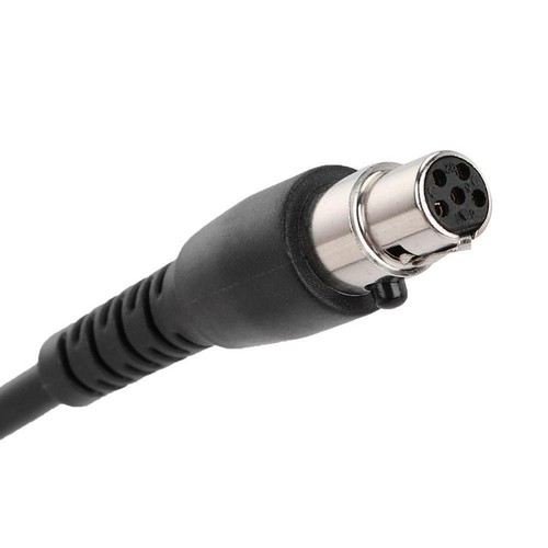 2.6ft 2Pin to 5Pin K Cable for Kenwood/HYT/Baofeng/Relm Two Way Radio Headset B - Zdjęcie 5 z 11