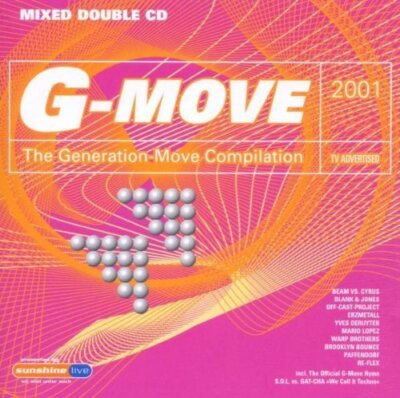 G-Move 2001 - 2 CD - Beam vs. Cyrus, Blank & Jones, Yves Deruyter, Mario Lope...