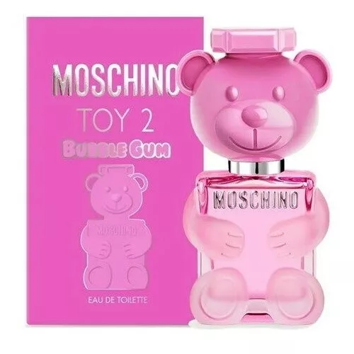 Toy 2 Bubble Gum by Moschino 3.4 oz EDT for Women Perfume New in