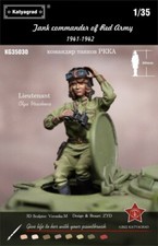 KATYAGRAD MINIATURES 1:35 KG35030 RED ARMY TANK COMMANDER 1942