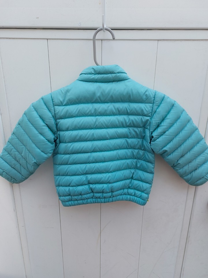 Patagonia Down Sweater Toddler Kids Girls 3T Blue Puffer Jacket eBay