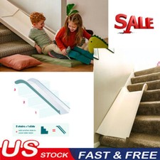 Portable Indoor Slide for Kids Ages 3-12 Single Slide Unit Non-Slip Grip Bottom