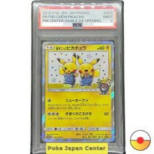 PSA 9 Pretend Comedian Pikachu 407/SM-P Osaka 2019 Pokemon Card Japan