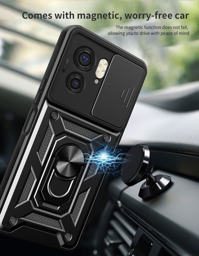 Ring Stand Shockproof Armor Case Cover Fr Motorola Moto Edge 2023 Hartglas - Bild 4 von 19