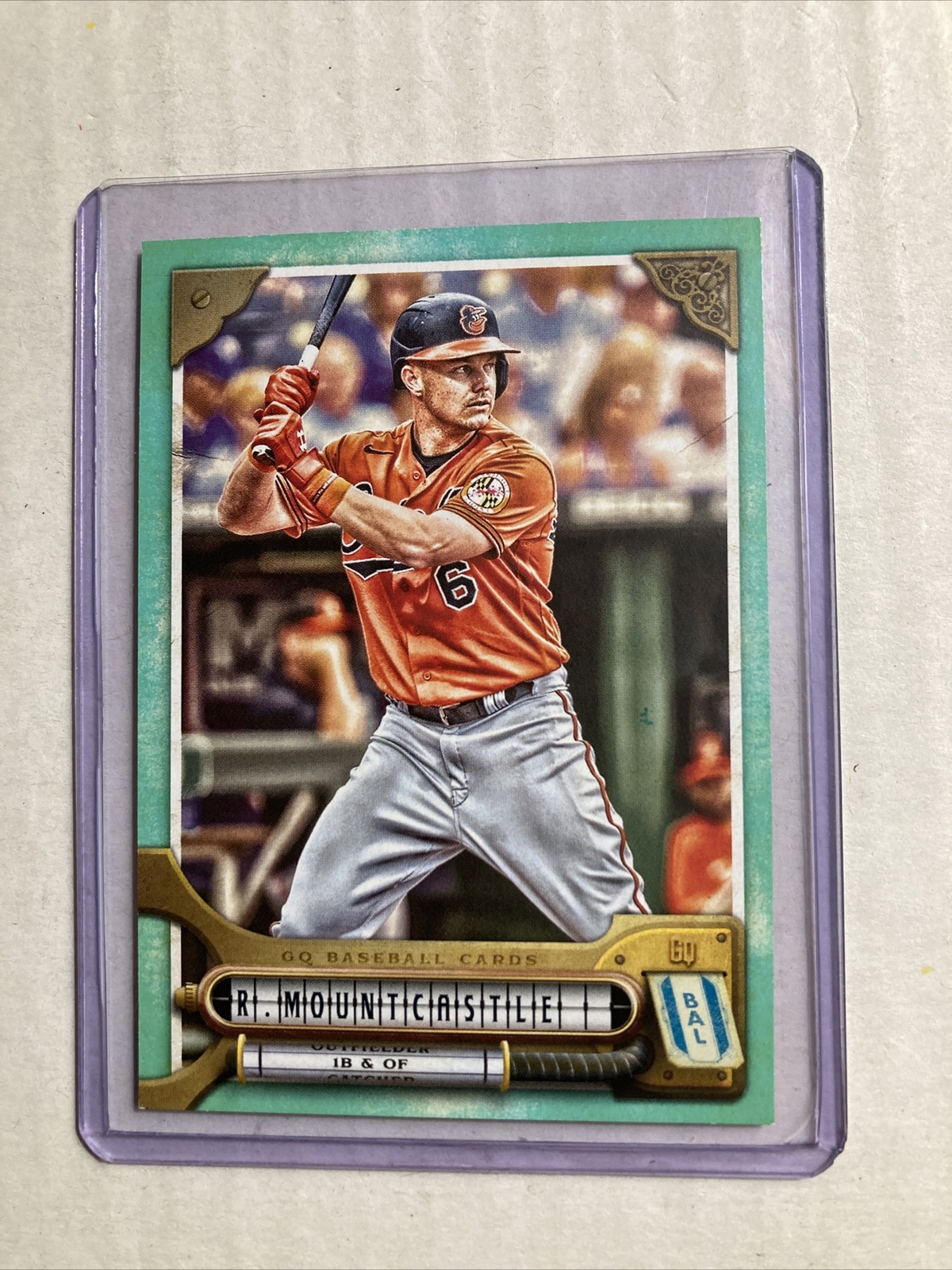 2022 Topps Gypsy Queen #188- RYAN MOUNTCASTLE Turquoise SP #'d 55/199