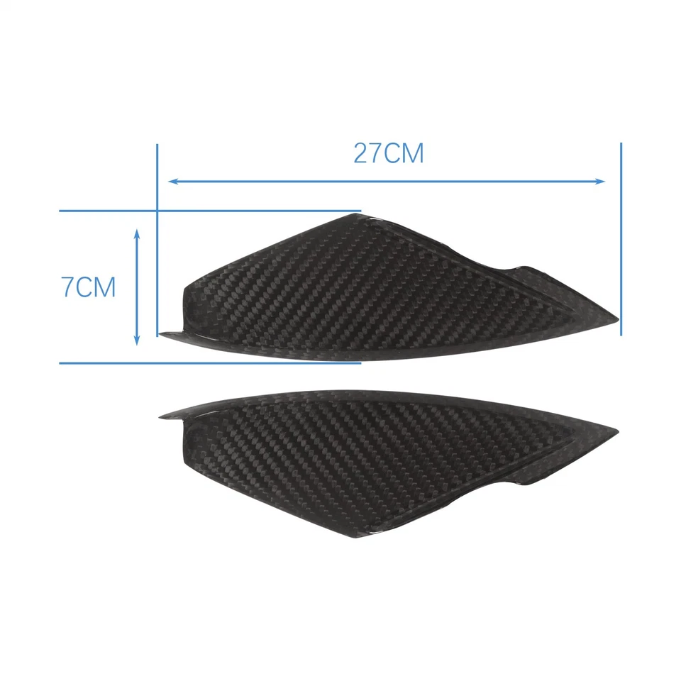 For Ducati 749 999 100% Carbon Fiber Side Planes Side Winglets Cover Gloss - Image 4 of 4