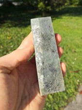 Greenstone Pounamu Nephrite Jade Totoweka slab lapidary carving Rare Apple green