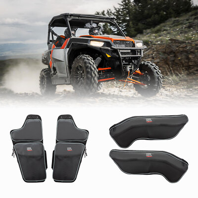 UTV Front Lower + Upper Door Storage Bags For Polaris General 1000/4 2016-2026