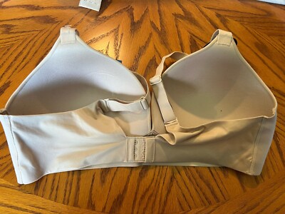 BALI 3460 BEIGE COMFORT REVOLUTION WIRE FREE WIRELESS BRA WOMEN