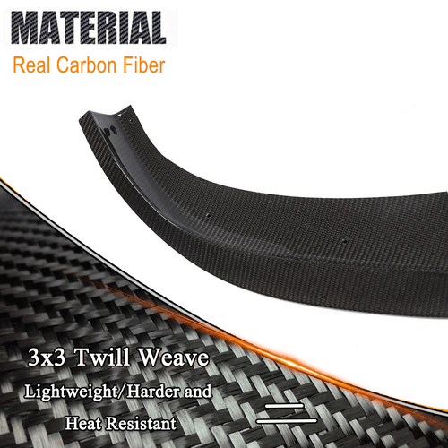 Passt für BMW 8er G14 G15 G16 Carbon Frontlippe Frontspoiler Schwert Frontansatz - Bild 10 von 12