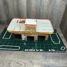 Vintage 1950s Marx Tin Litho Service Center "SKY VIEW PARKING"