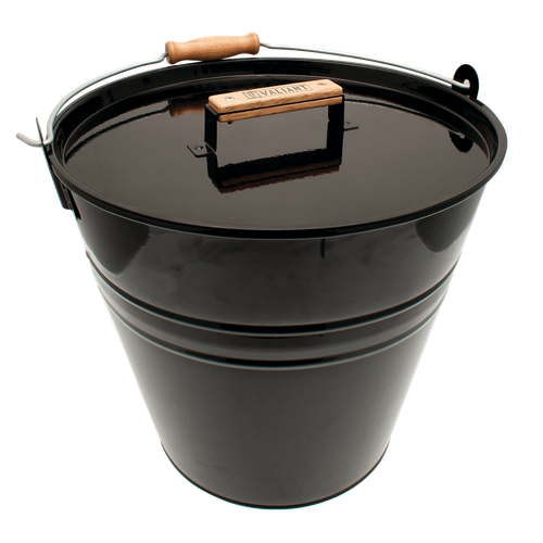 Cubo Valiant Fireside Skuttle para almacenamiento de madera, cenizas y combustible - FIR243 - Imagen 4 de 5