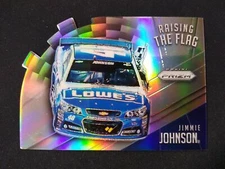 2016 Prizm JIMMIE JOHNSON Silver #R1 Raising The Flag Die Cut @JY39