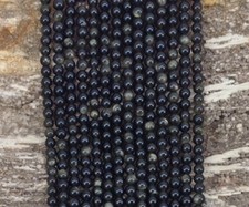 Golden Obsidian 4mm 6mm 8mm 10mm 12mm 14mm Round
