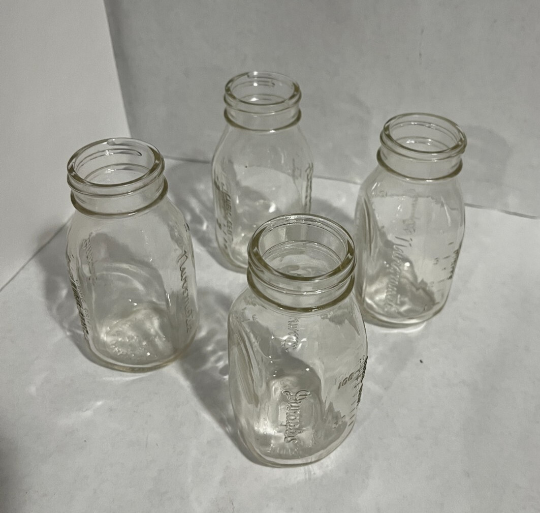 4oz, Duraglass, Vgc, Baby Shower Accessory