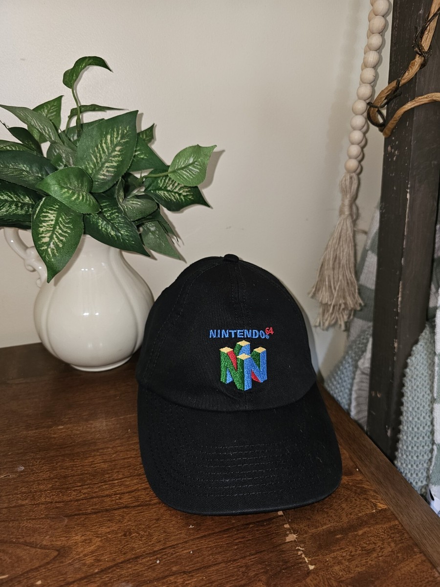 RARE Nintendo 64 Cap Hat H&M Strapback Super Mario Bros N64 