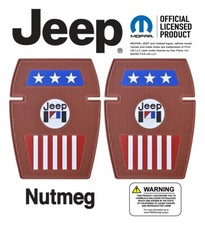Nutmeg Amc Jeep Americana Floor Mat Pair Set Of 2 - Mopar Licensed Nutmeg Amc Jeep Americana Floor Mat Pair Set Of 2 - Mopar Licensed