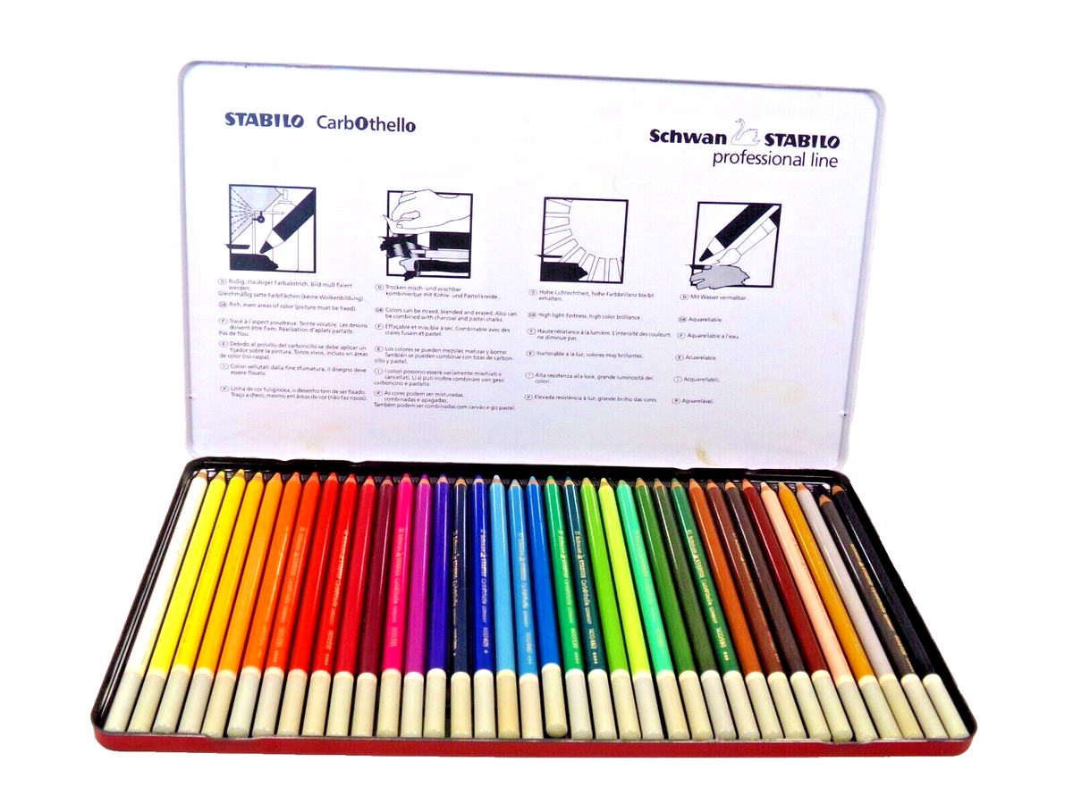 Schwan Stabilo Professional Line STABILO CARBOTHELLO 36 Colors | eBay