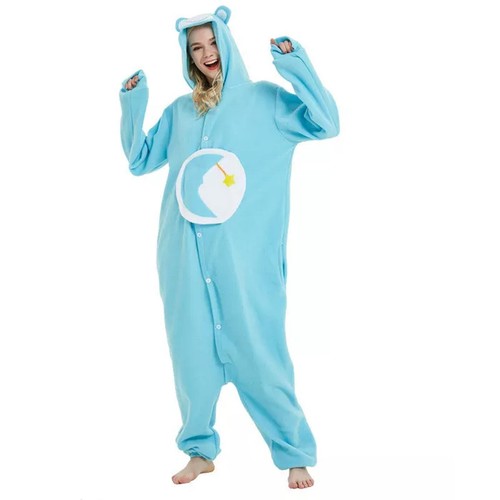 Adults Care Bear Onesie Animal Kigurumi Costume Pyjamas Party Book Week - Picture 12 of 16