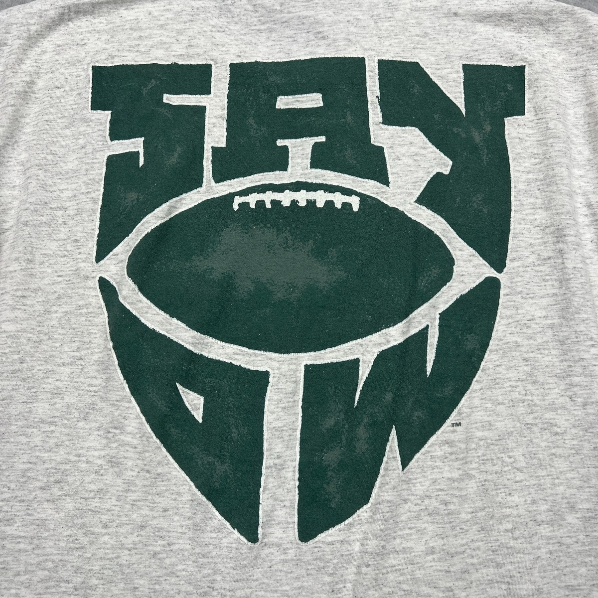 VTG Junior Seau Say Ow Shirt Men's XL Gray Chargers Football USA